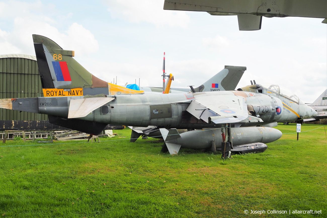 XW268 (212007) 1970 Hawker Siddeley Harrier T.4N