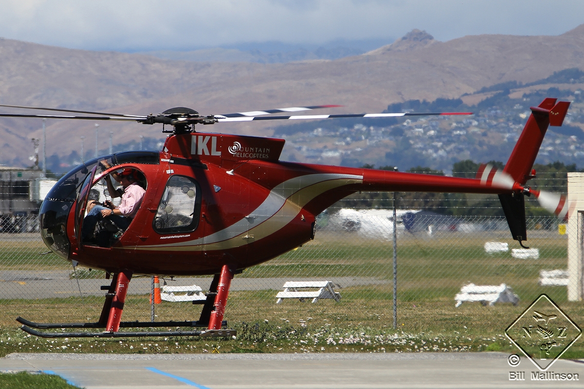 ZK-IKL, (cn 800753D), Hughes 369D