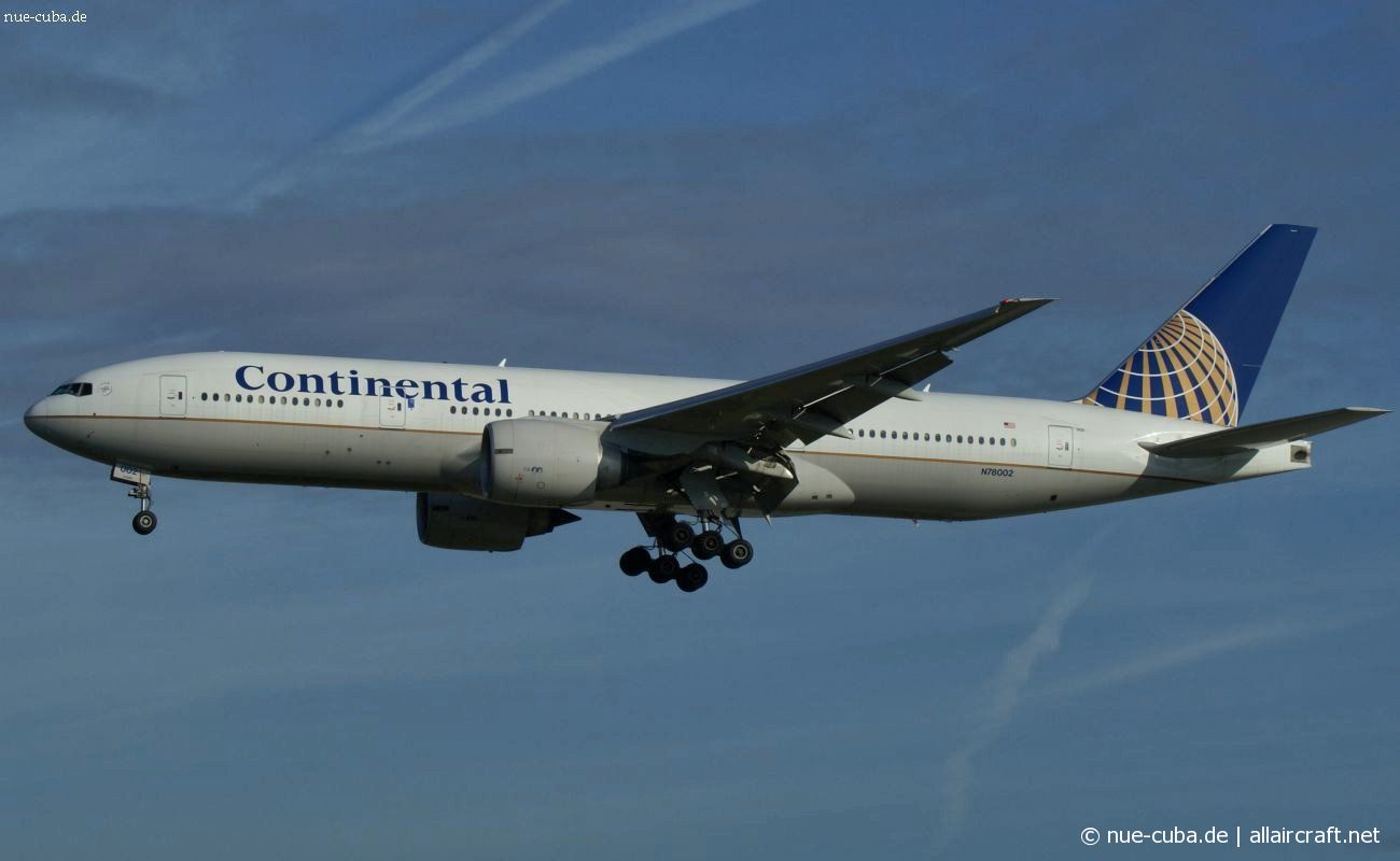 N78002 · Boeing 777-224/ER · (FRA / EDDF)