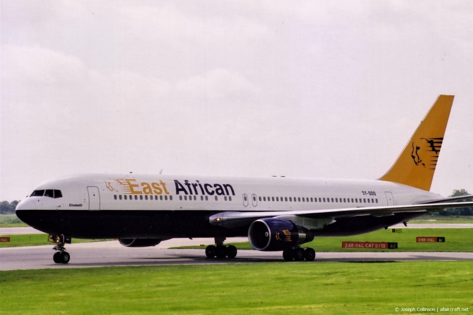 5Y-QQQ (27619) 1995 Boeing 767-31A
