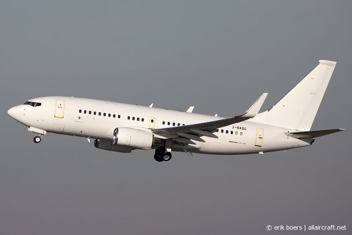2-BASG (40117) 2011 Boeing 737-73W(WL) BBJ
