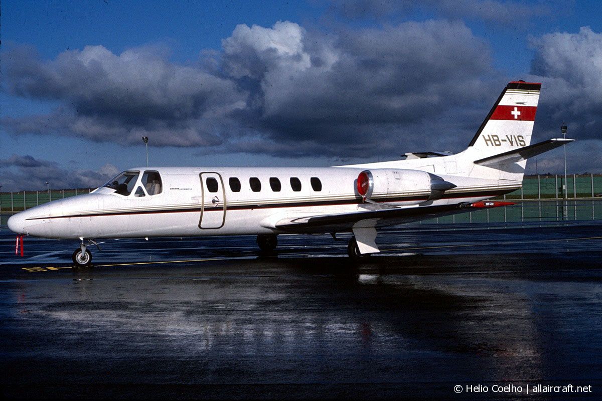 HB-VIS (550-0447) 1982 Cessna 550 Citation Bravo