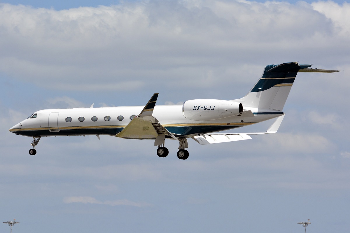 SX-GJJ (5350) 2011 Gulfstream Aerospace G550