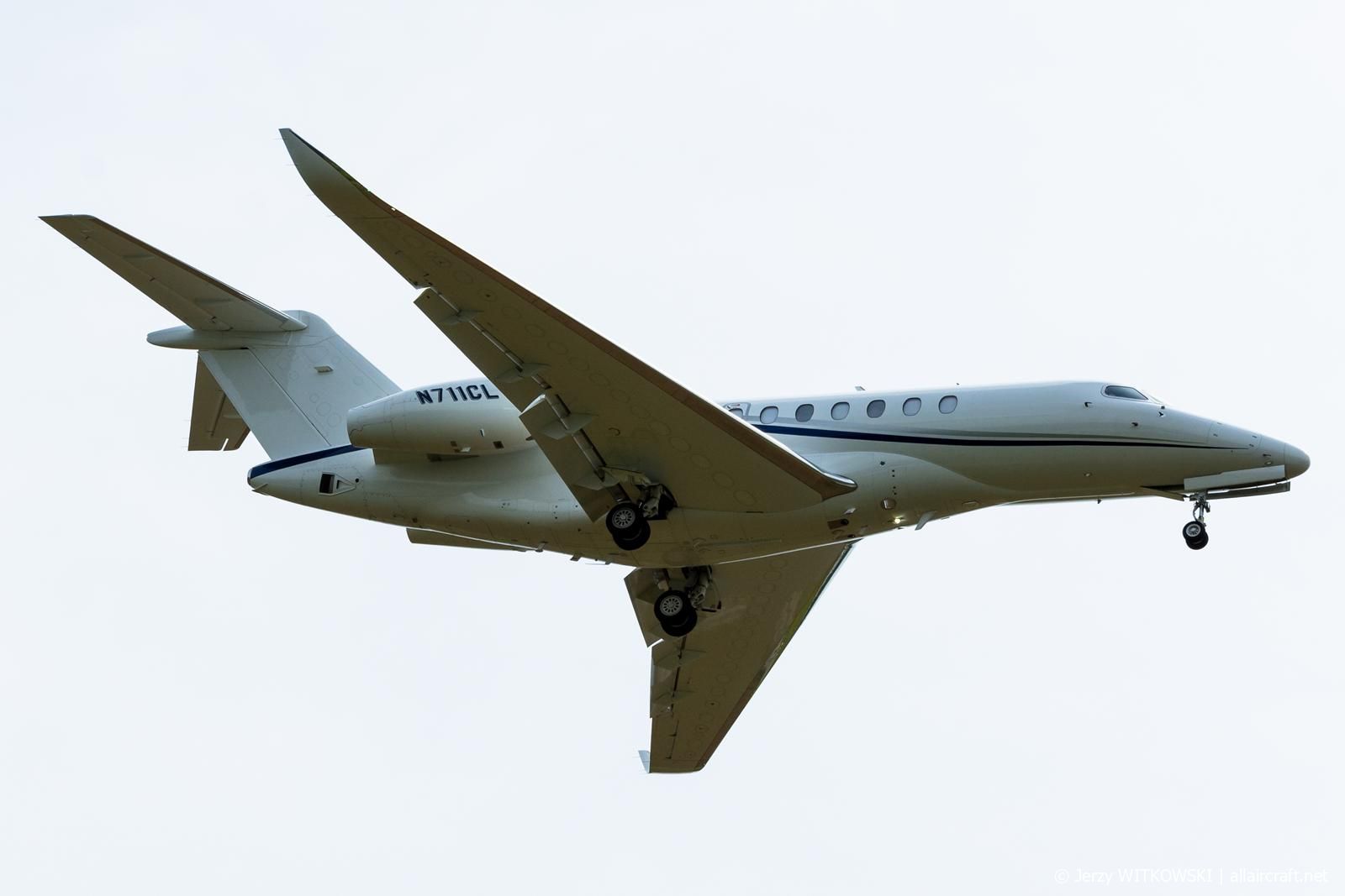 N711CL · Cessna Citation Longitude · (RZE / EPRZ)