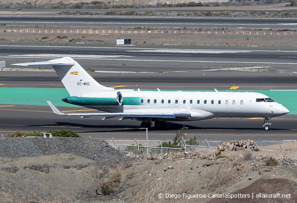 EC-MSC (9466) 2011 Bombardier BD-700-1A10 Global 6000