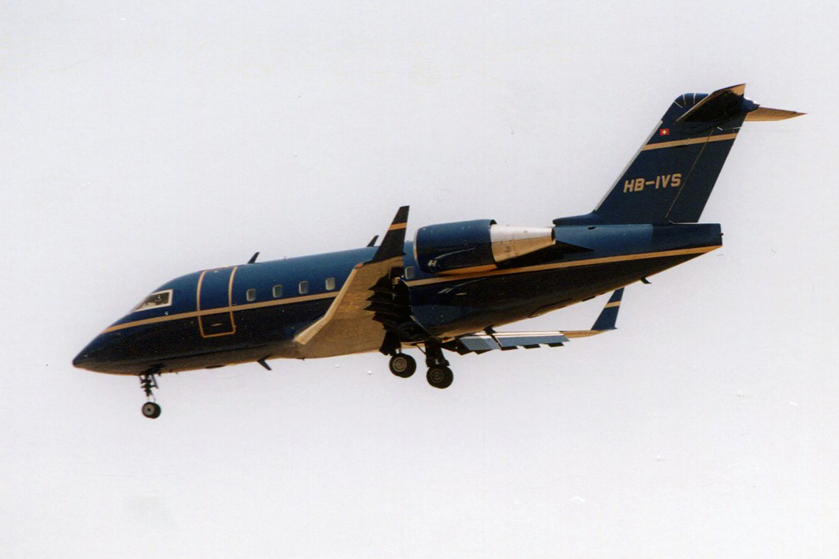 HB-IVS (5166) 1994 Bombardier Challenger 601-3R
