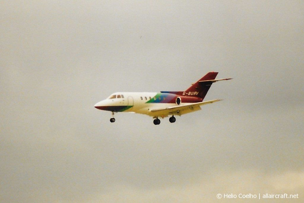 G-BURV (cn 258213) BAe 125-800B