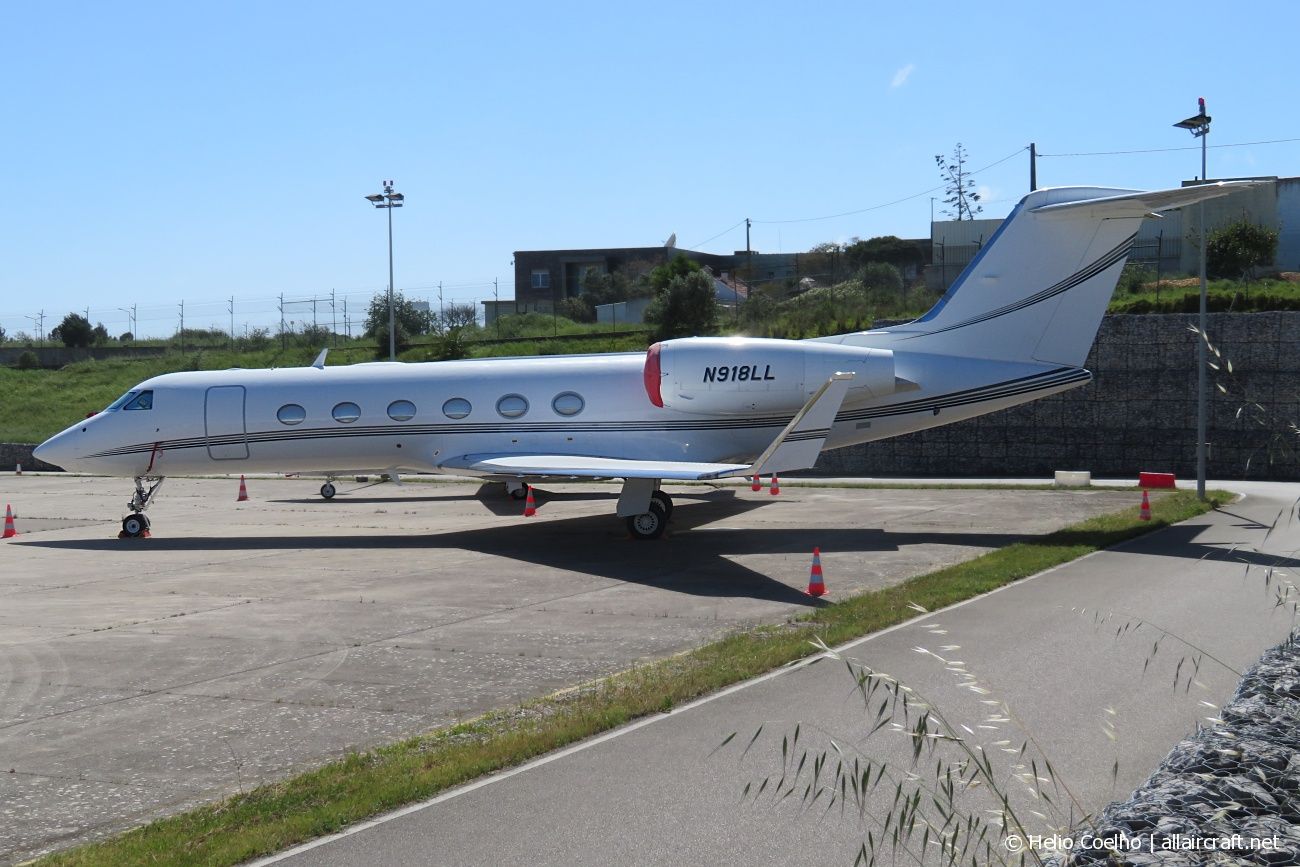 N918LL · Gulfstream Aerospace G450 · (CAT / LPCS)
