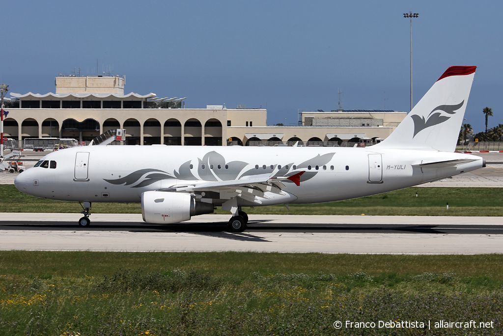 M-YULI (5040) 2012 Airbus A319-115 CJ