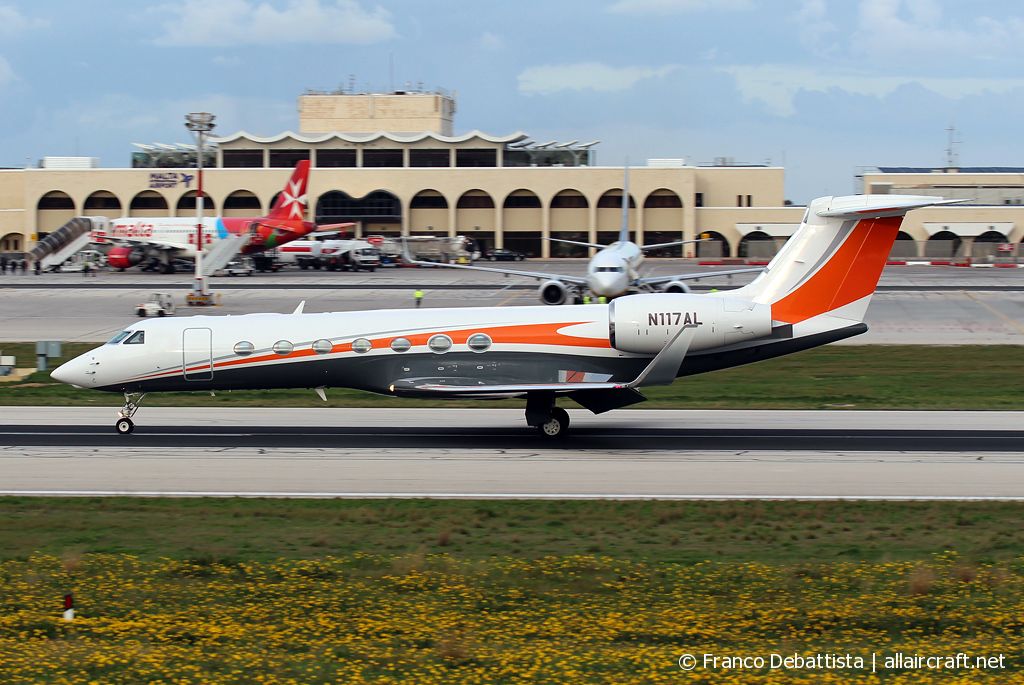 N117AL (56294) 2010 Gulfstream Aerospace G550