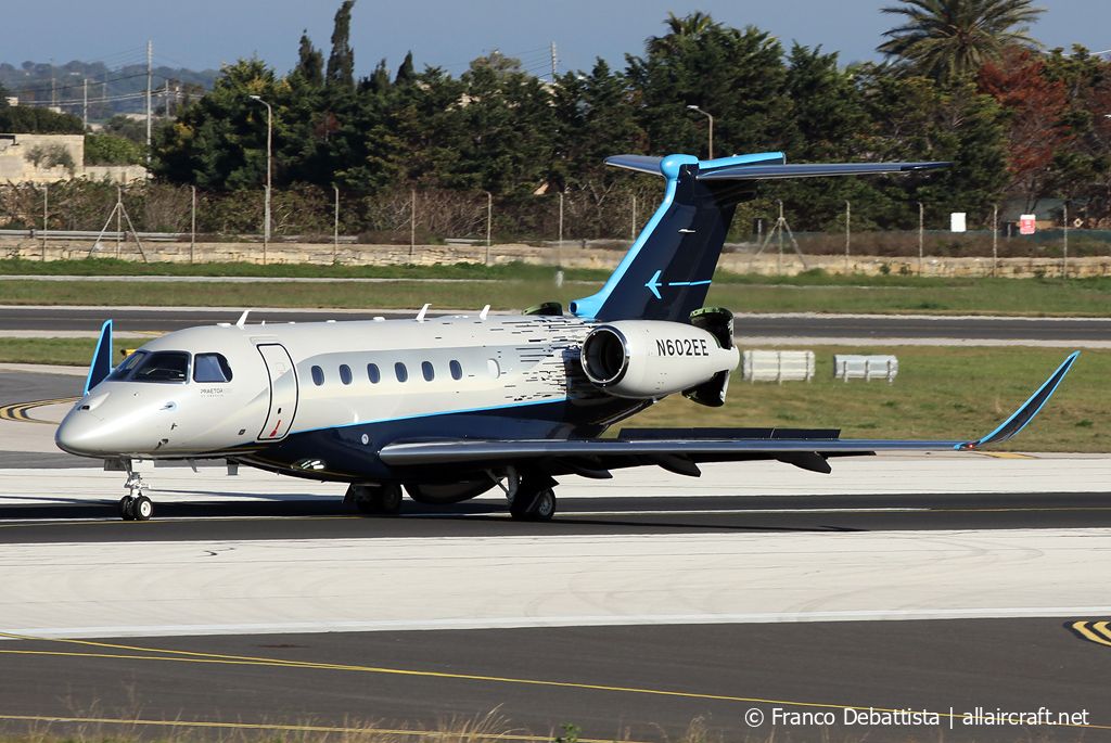 N602EE (55020002) 2018 Embraer EMB-550 Praetor 600