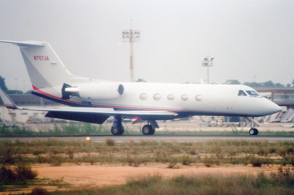 N707JA (447) 1984 Gulfstream Aerospace G-III