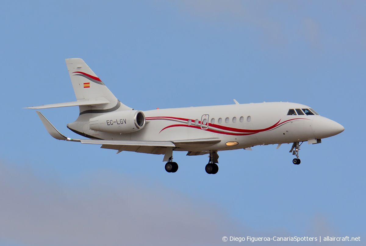 EC-LGV (198) 2009 Dassult Falcon 2000 LX