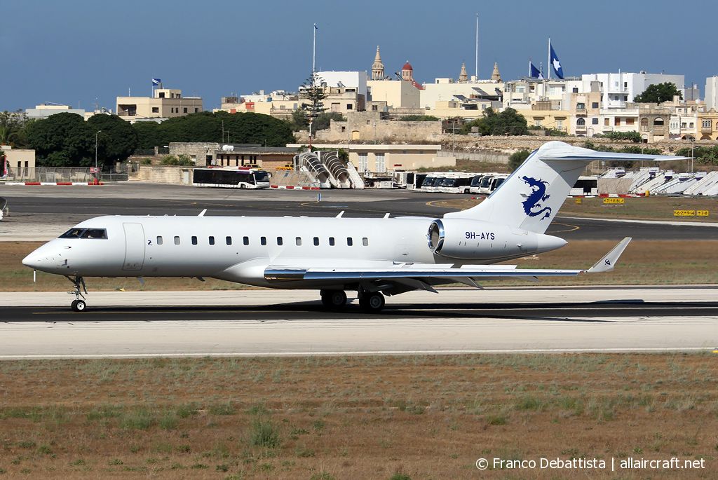 9H-AYS (9094) 2001 Bombardier Global Express