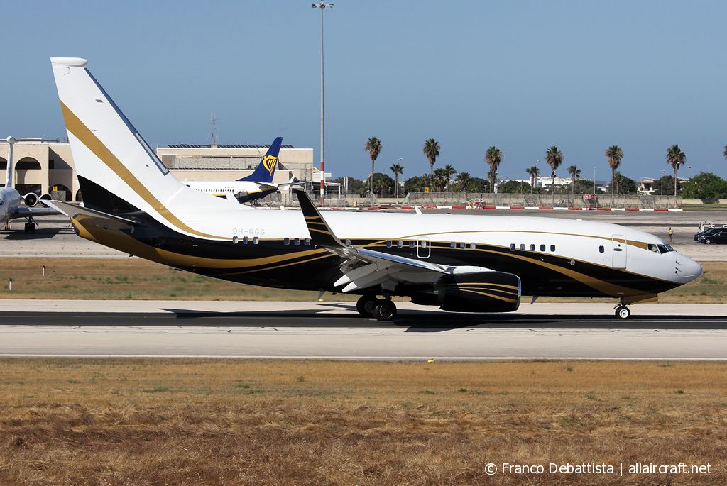 9H-GGG (40119) 2013 Boeing 737-7ZX(WL) BBJ