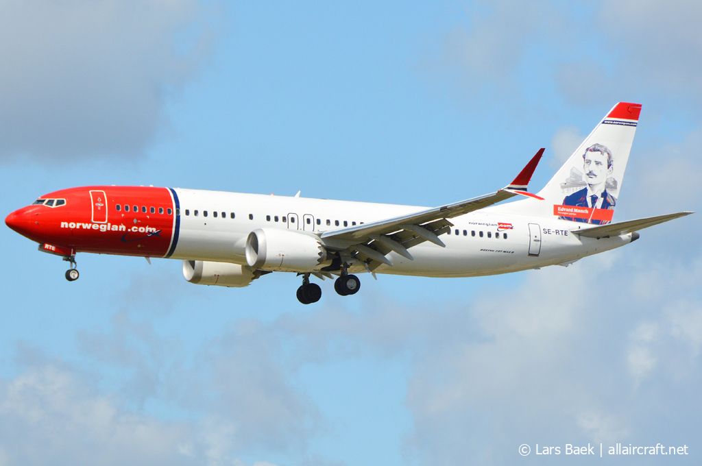 SE-RTE (42838) 2019 Boeing 737-8 MAX