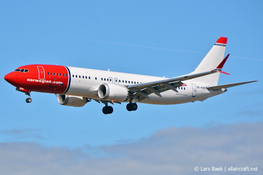 SE-RTP (62923) 2024 Boeing 737-8 MAX