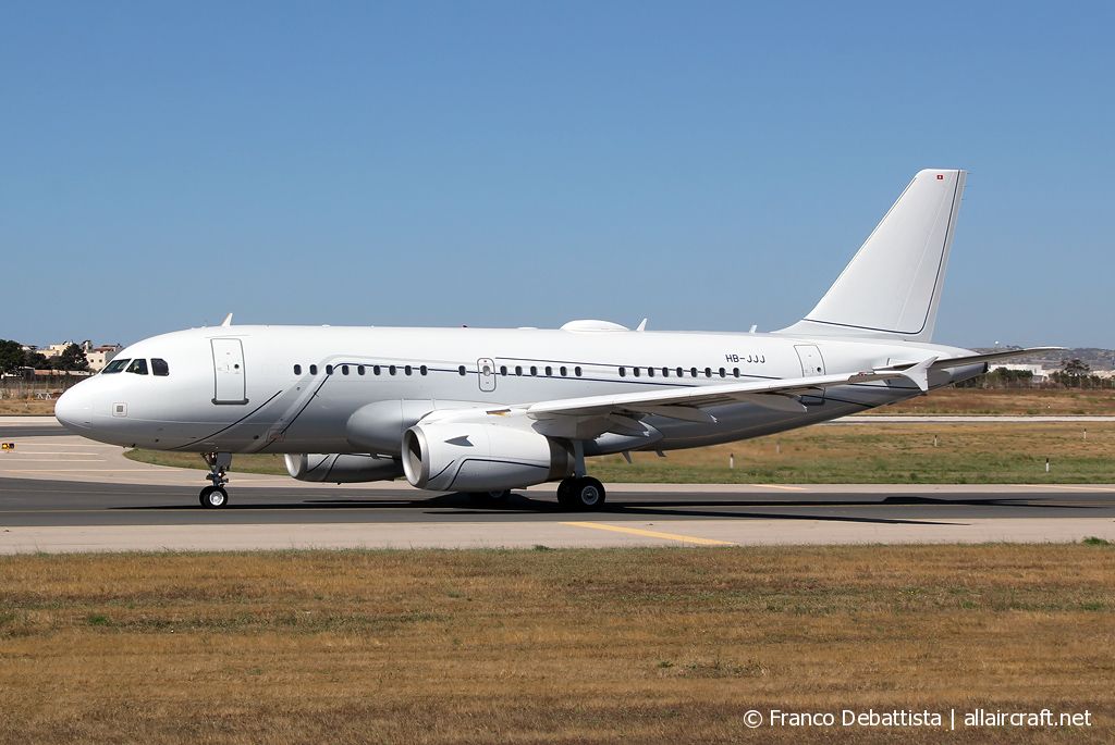 HB-JJJ (2421) 2005 Airbus A319-133(CJ)