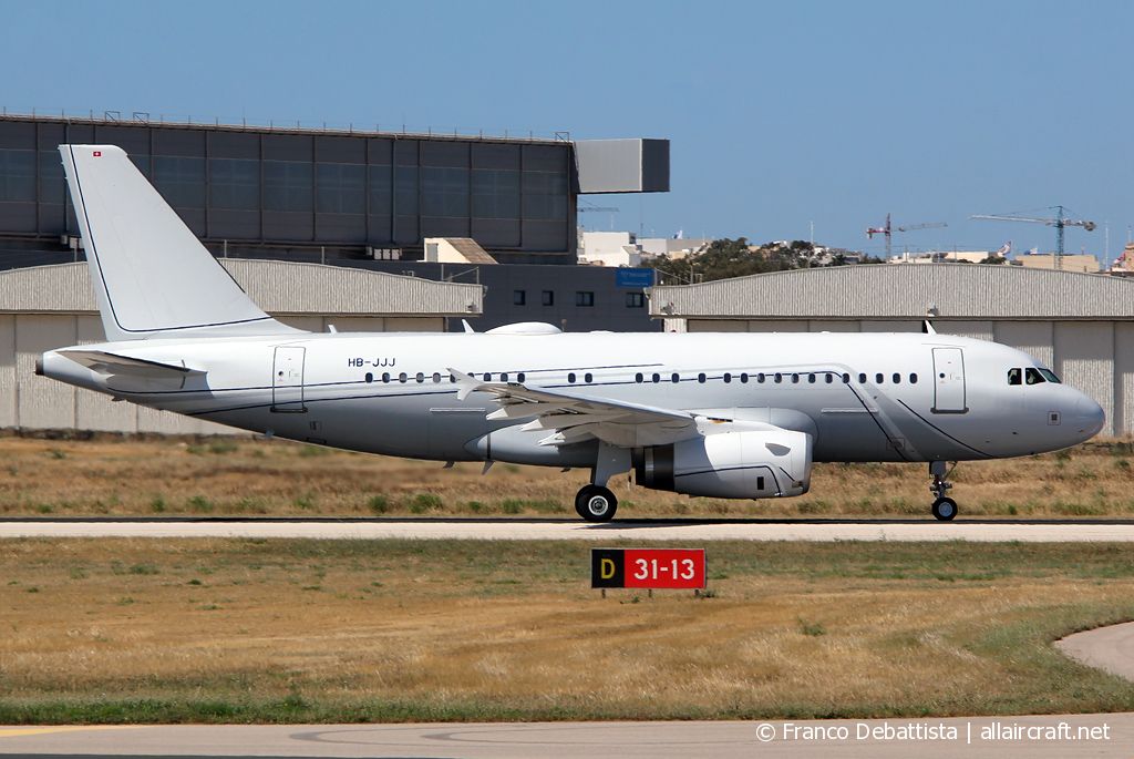 HB-JJJ (2421) 2005 Airbus A319-133(CJ)
