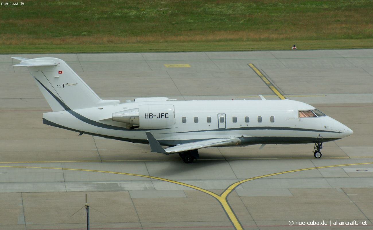 HB-JFC (5539) 2002 Bombardier CL-600-2B16 Challenger 604