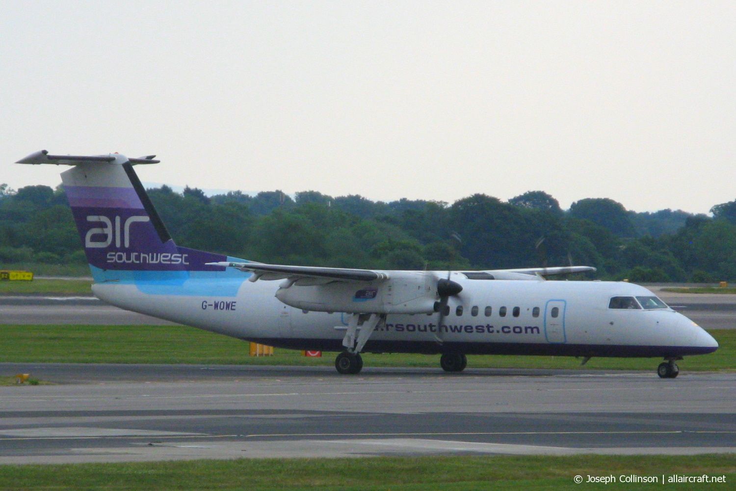 G-WOWE (256) 1991 DeHavilland Canada DHC-8-311 Dash 8