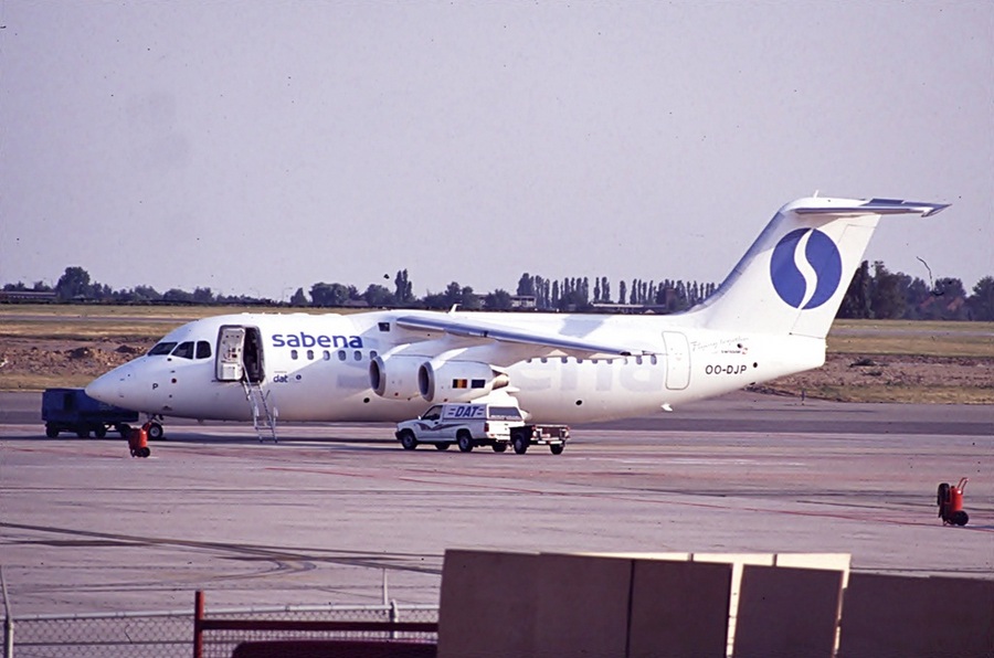 OO-DJP (E02287) British Aerospace Avro RJ85