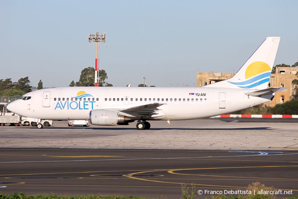 YU-ANI (cn 23416) Boeing 737-3H9