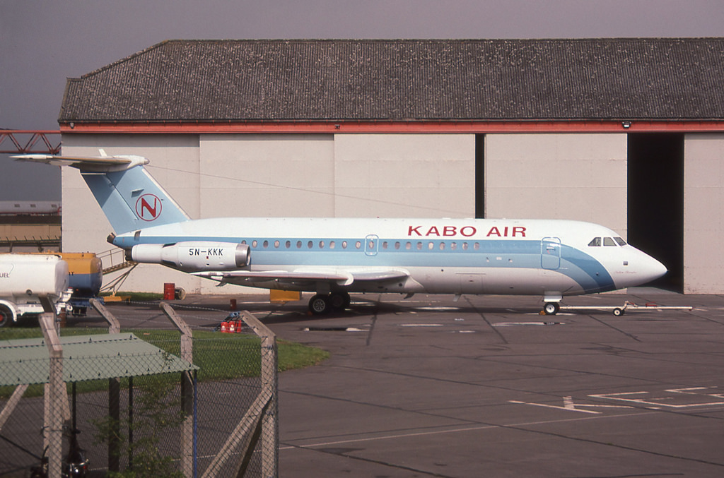 5N-KKK (0154) 1970 BAC 1-11 Series 423ET