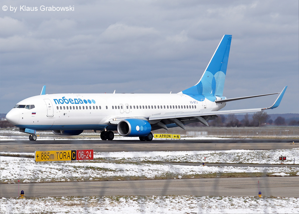 VQ-BTJ (39950) 2014 Boeing 737-8LJ WL