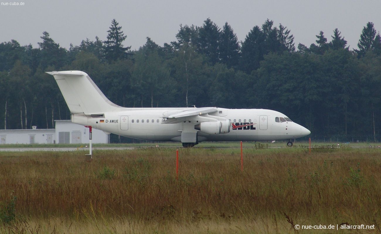 D-AWUE (E2050) 1986 British Aerospace 146-200