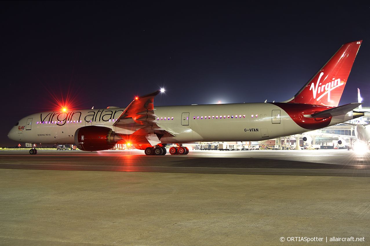 G-VFAN (37977) 2016 Boeing 787-9 Dreamliner