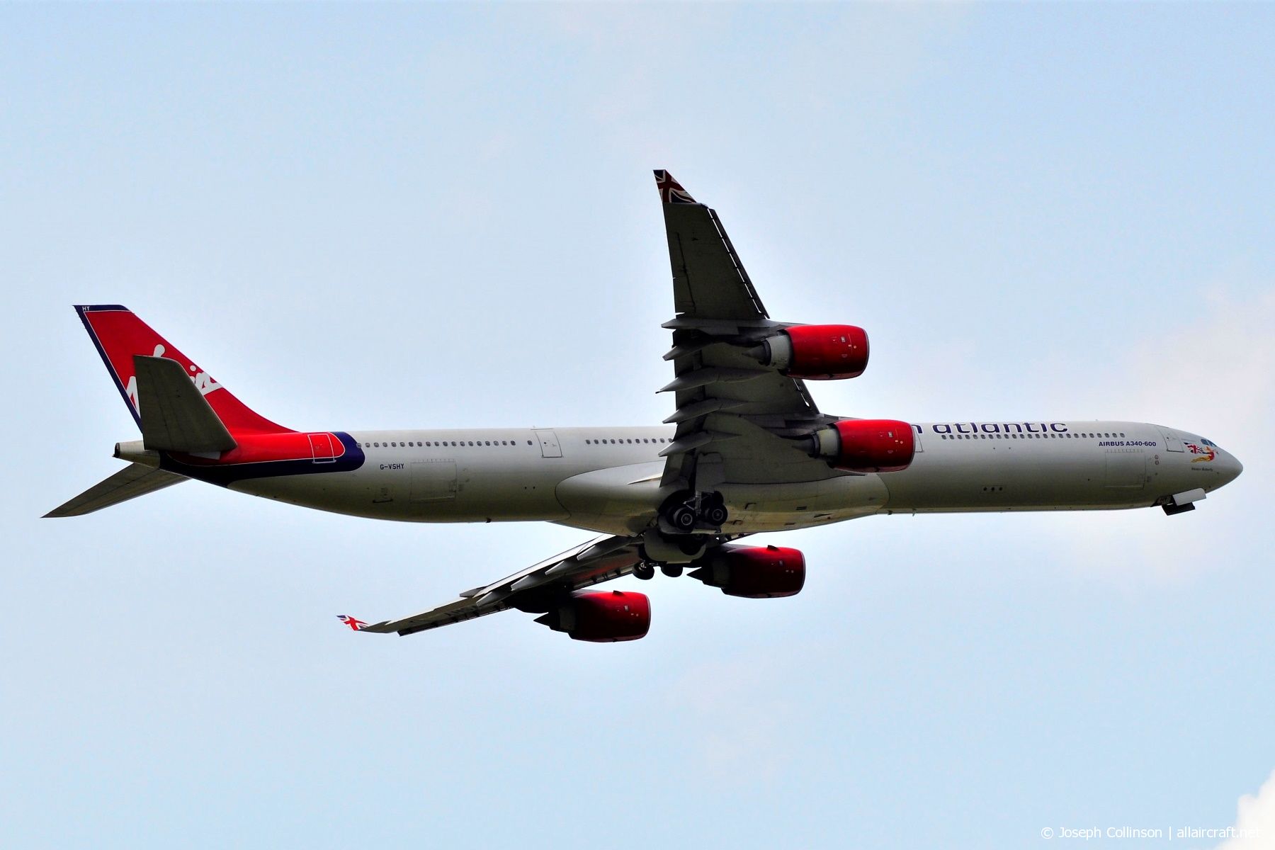 G-VSHY (383) 2002 Airbus A340-642