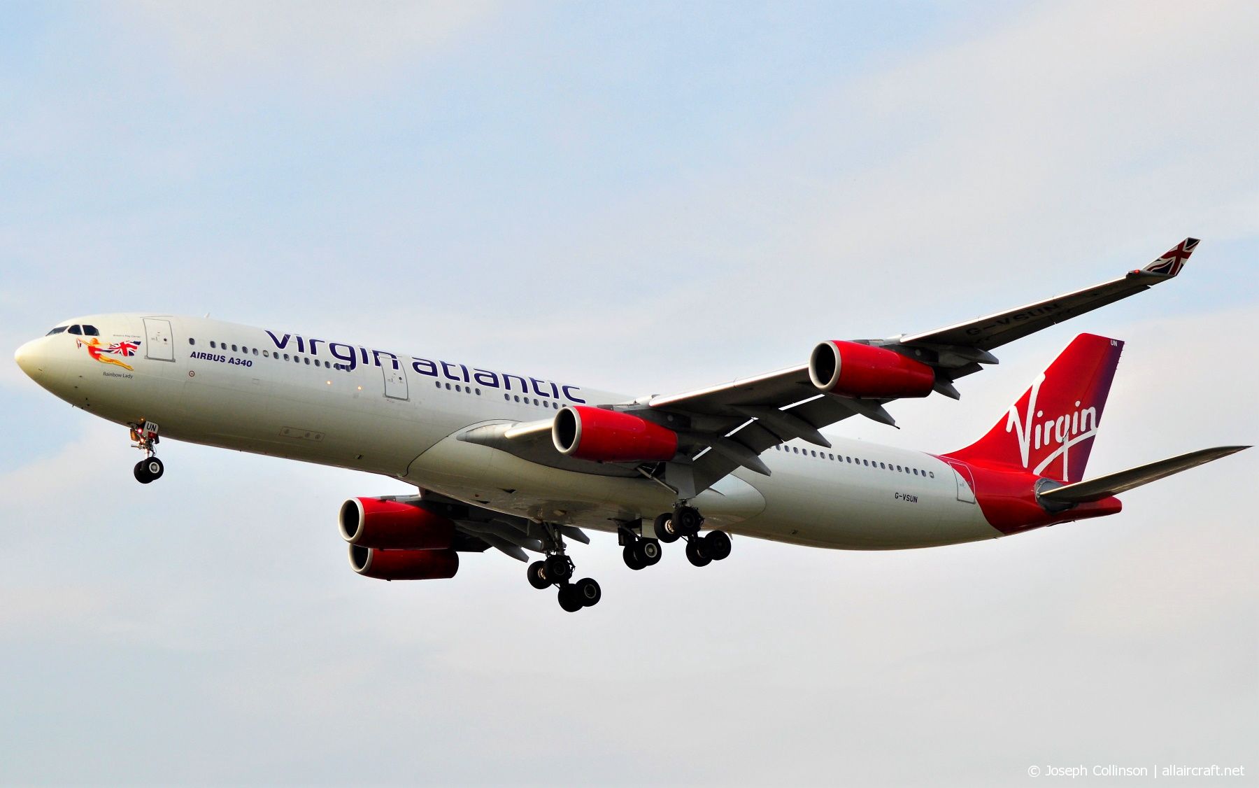 G-VSUN (114) 1996 Airbus A340-311