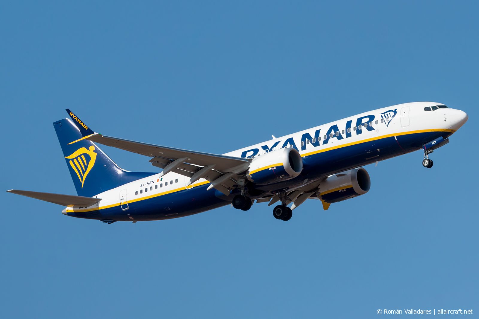 EI-HEN (62301) 2021 Boeing 737-8200 MAX