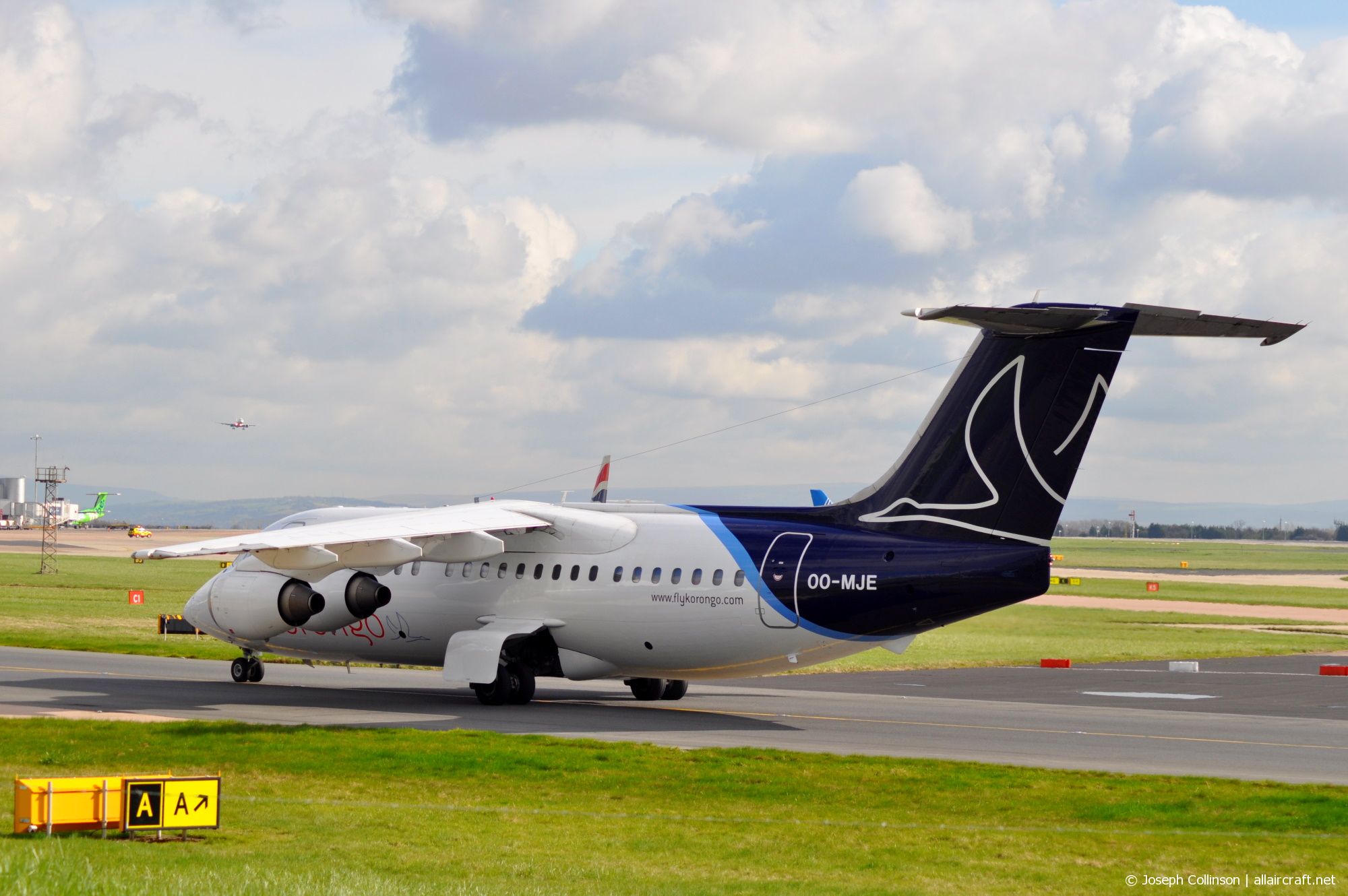 OO-MJE (E2192) 1991 British Aerospace BAe-146-200