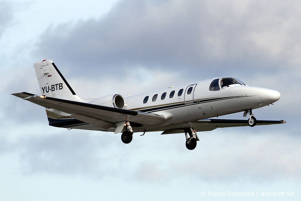 YU-BTB (550-1037) 2002 Cessna 550B Citation Bravo