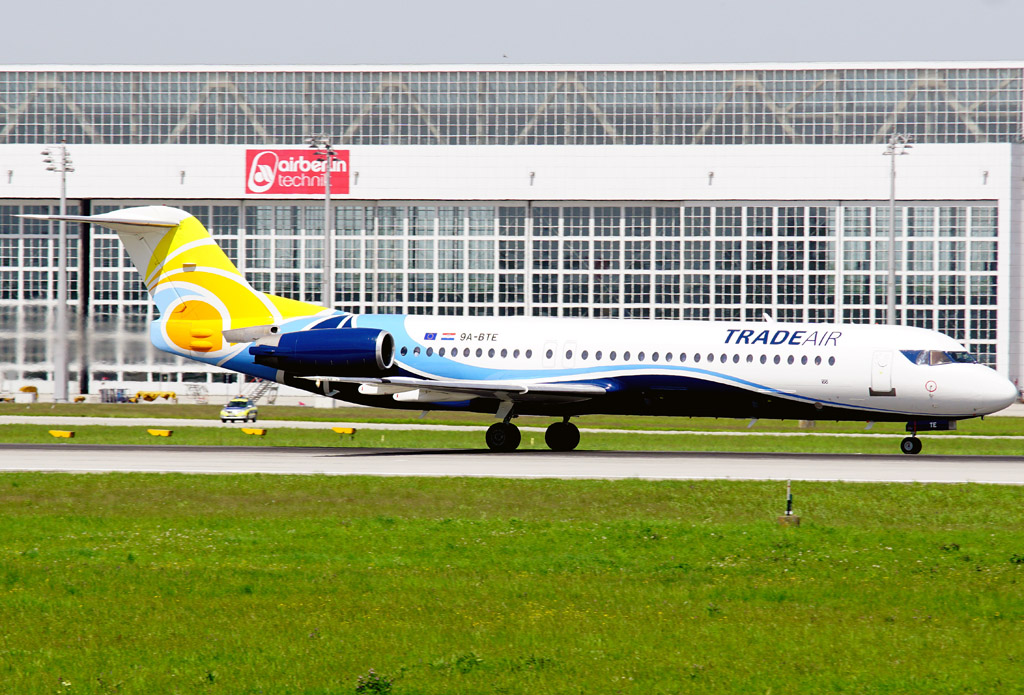 9A-BTE (11416) 1992 Fokker 100