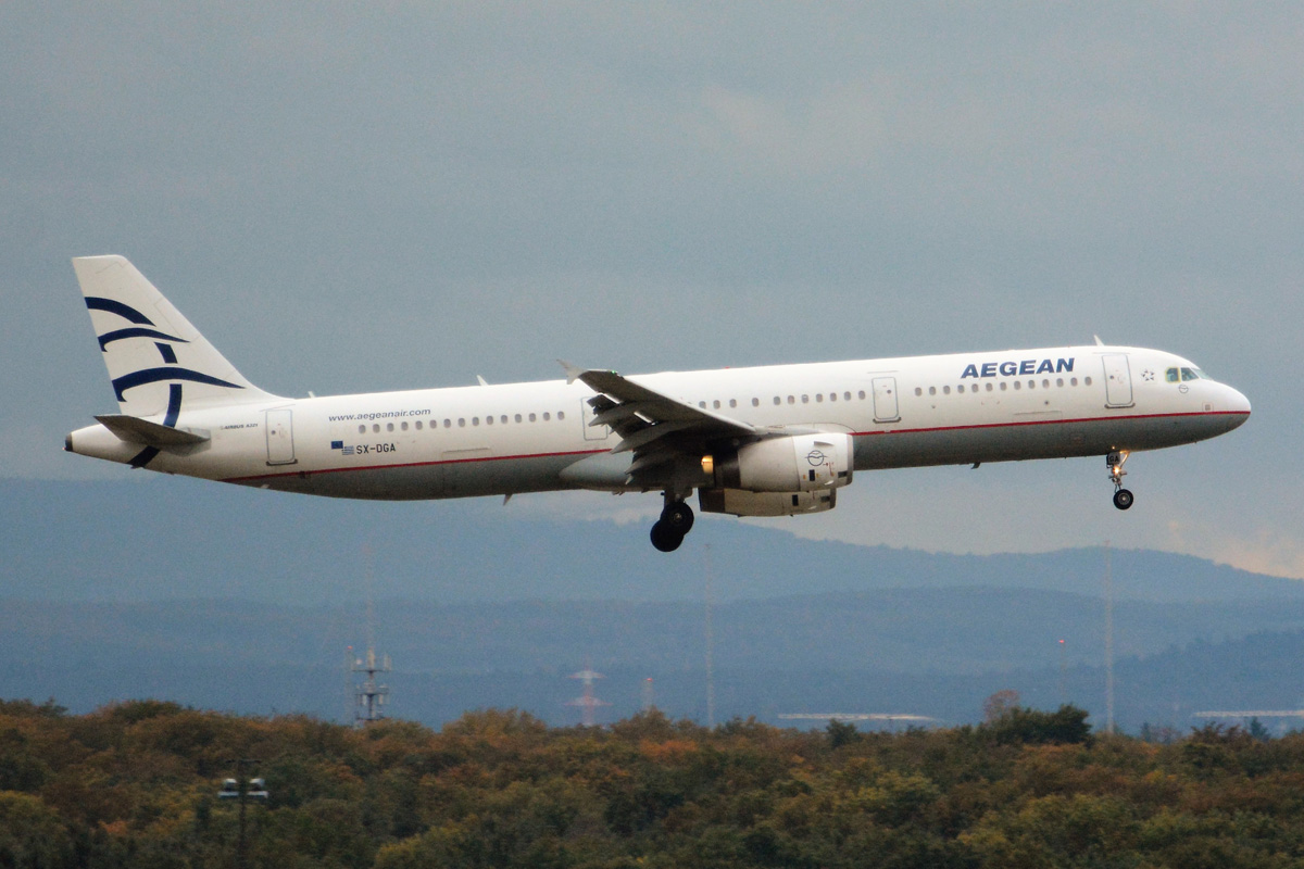 SX-DGA (3878) 2009 Airbus A321-231