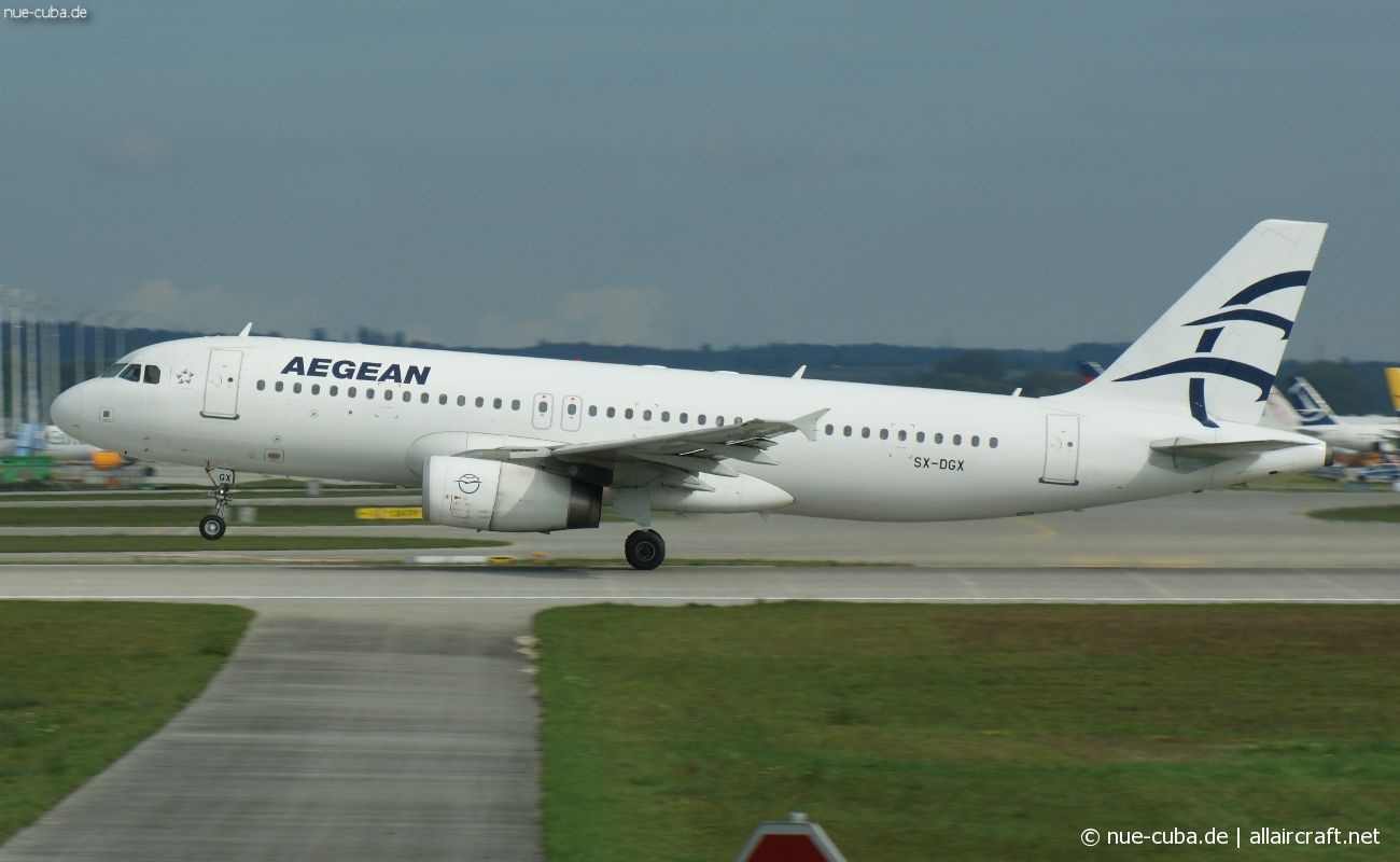 SX-DGX (cn 1996) Airbus A320-232