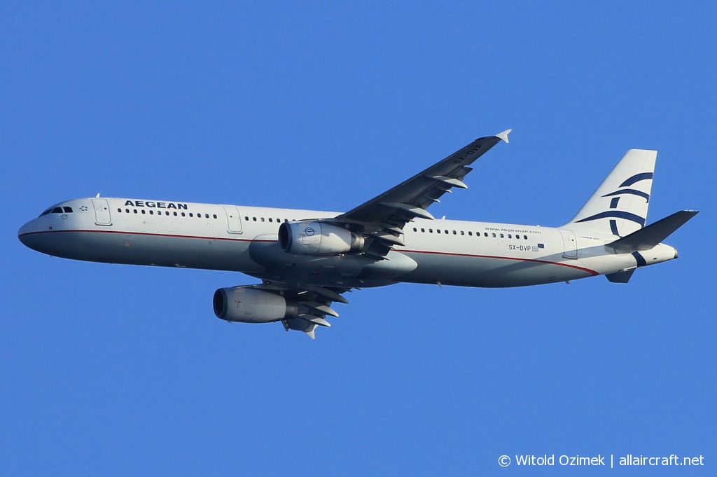 SX-DVP (cn 3527) Airbus A321-231