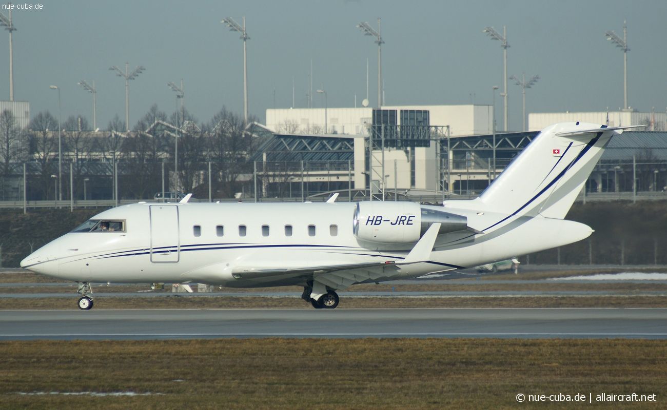 HB-JRE (5726) 2007 Bombardier CL-600-2B16 Challenger 605