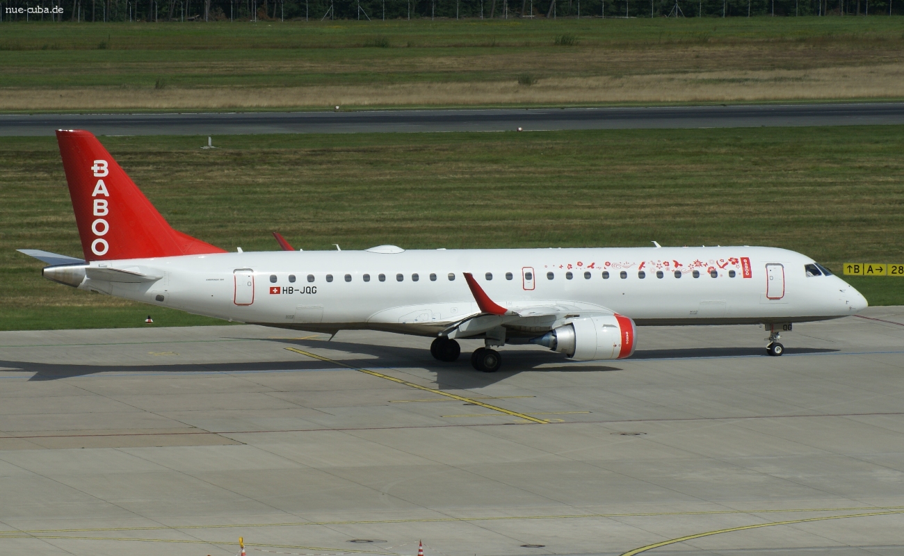 HB-JQG (cn 19000189) Embraer 190-100LR