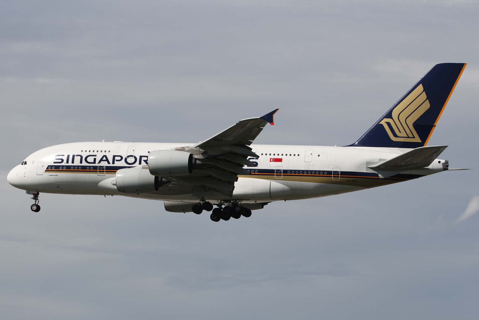 9V-SKF (012) 2008 Airbus A380-841