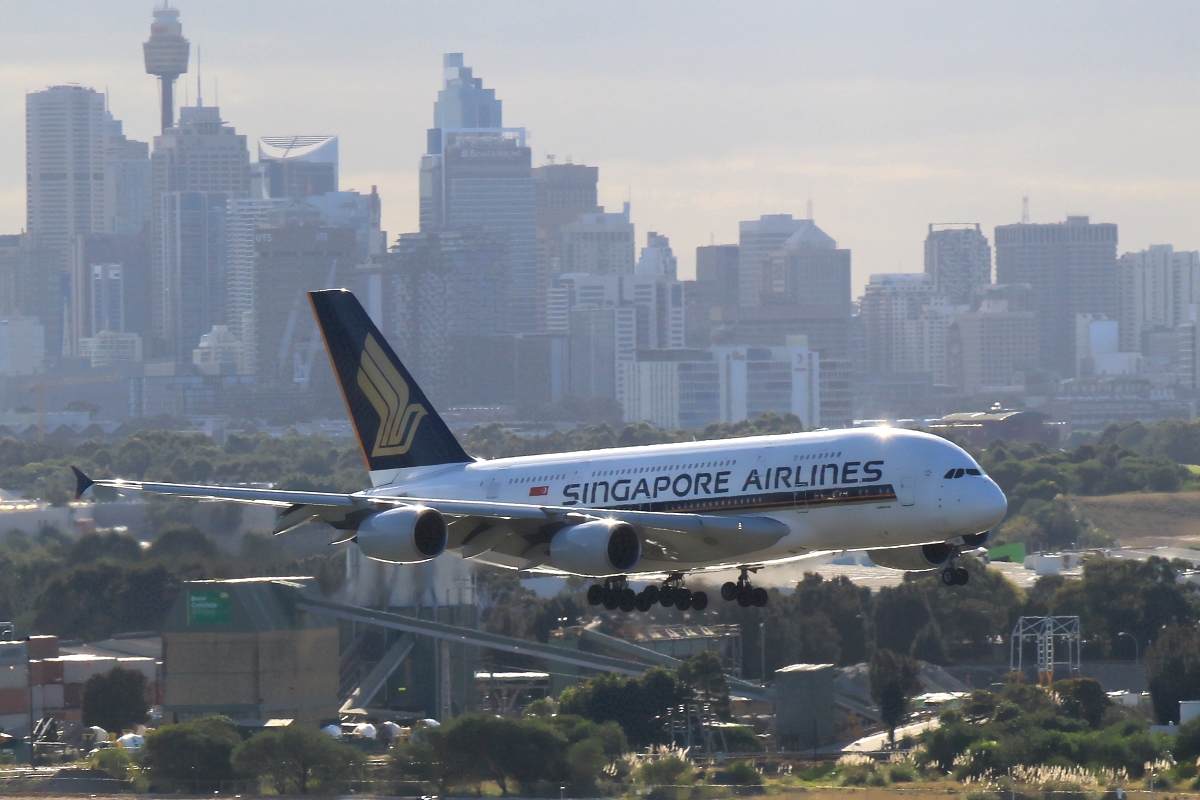 9V-SKF (012) 2008 Airbus A380-841