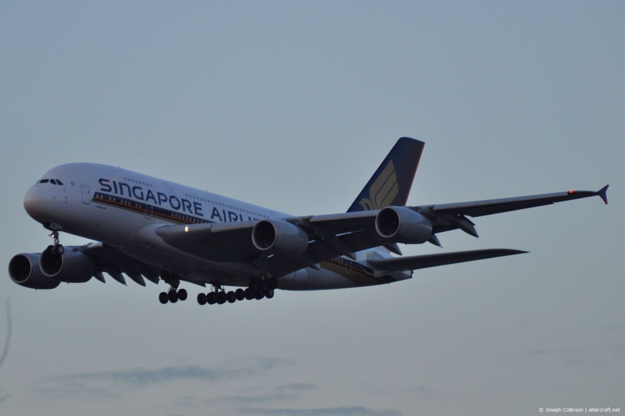 9V-SKG (019) 2008 Airbus A380-841
