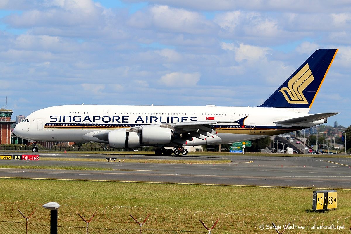 9V-SKV (247) 2017 Airbus A380-841