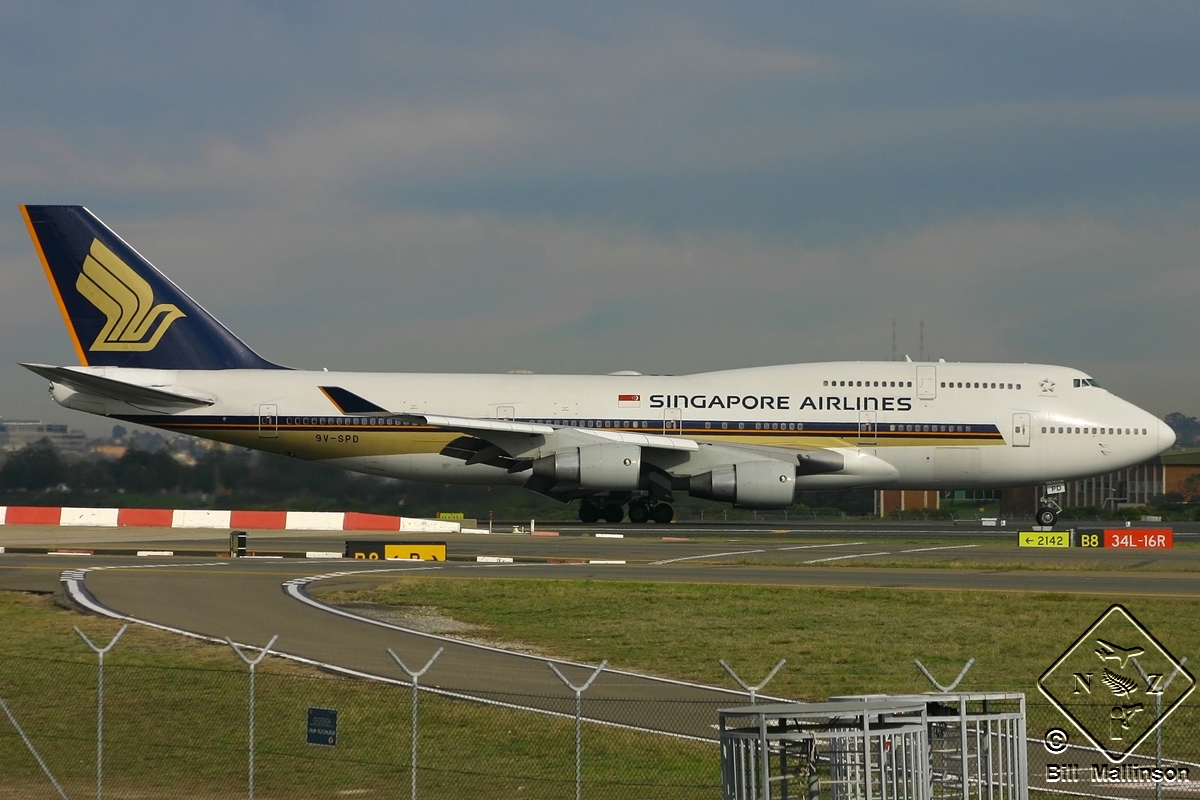 9V-SPD (26552) 1995 Boeing 747-412
