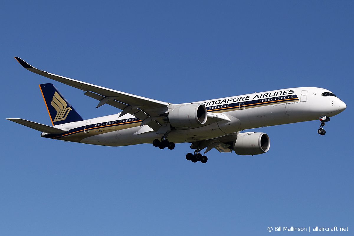 9V-SME · Airbus A350-941 · (CHC / NZCH)