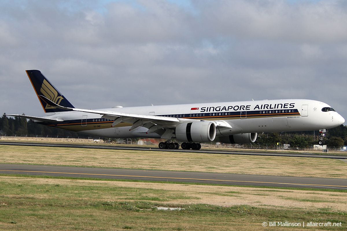 9V-SME · Airbus A350-941 · (CHC / NZCH)