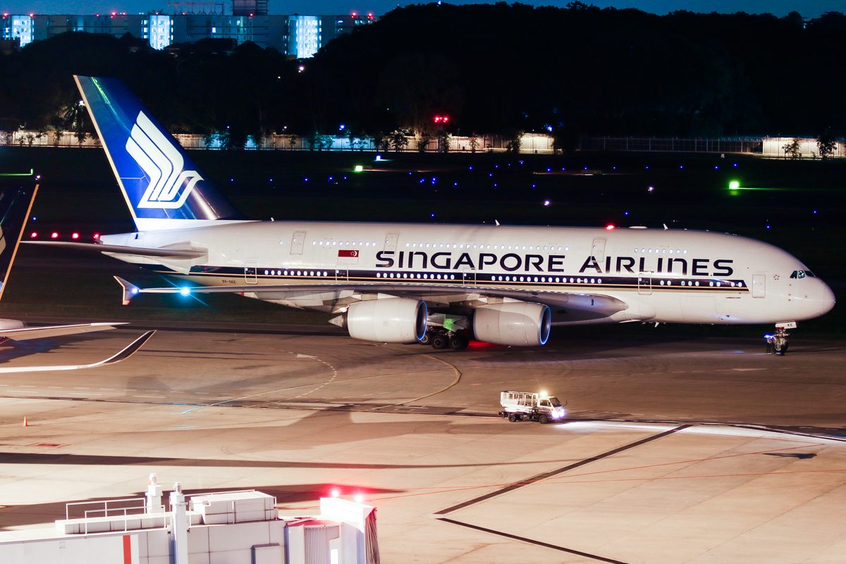 9V-SKE (010) 2007 Airbus A380-841